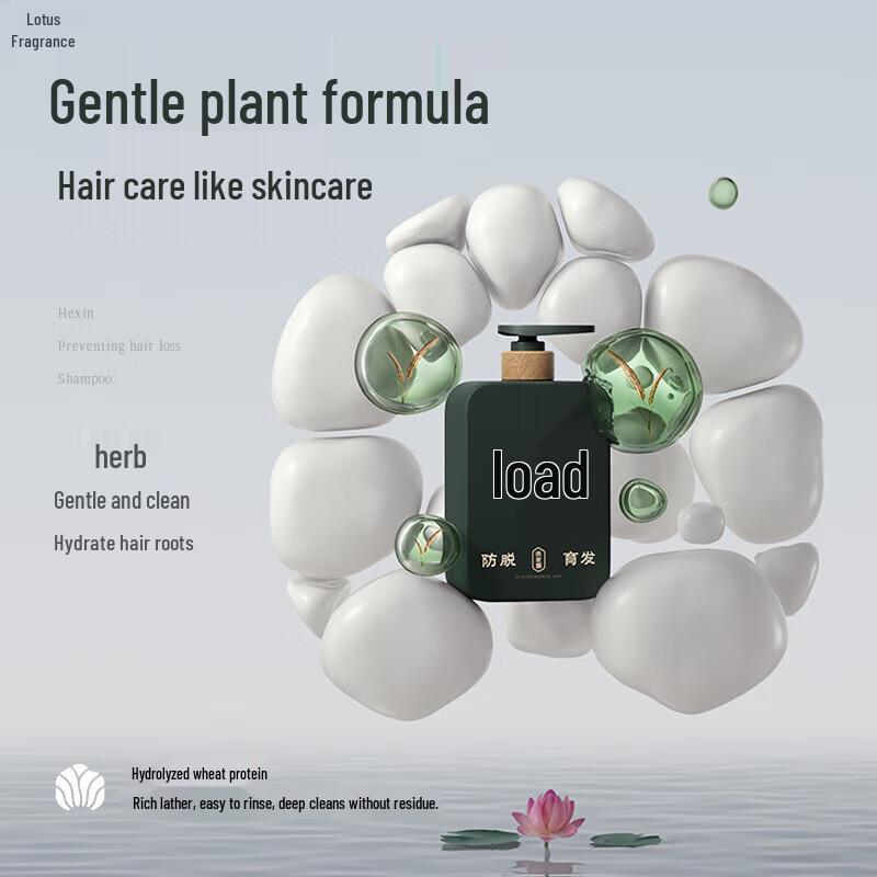 Hexin Anti-Hair Loss Shampoo & Hair Mask Set with Comb