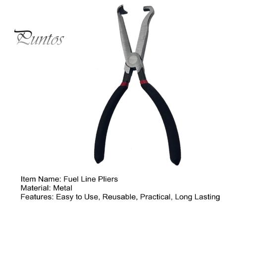 Electrical Disconnect Pliers with Ergonomic Handle Curved Shape Fuel Line Pliers Automotive Electrical Plug-Connector Disconnect Repair Tools