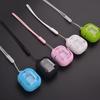 Washable Silicon Case and Lanyard Silicone Earbuds Protective Case Anti-Lost Cover for HQAi H4