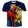 Летняя футболка Dragon Ball 2026 для детей, топ, футболка, аниме-фигурки, Сон Гоку