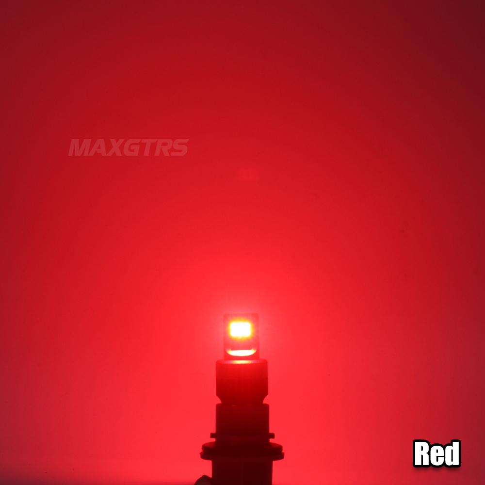 MAXGTRS 2x P21W BA15S Светодиодные Canbus 1156 BAY15D 1157 P21/5W Лампы T20 W21W Автомобильные Огни 6500K Стоп-сигнал Задний Ходовой Огонь DRL