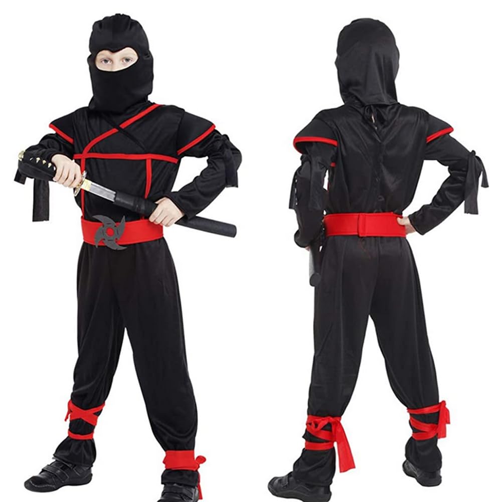 Костюмы для выступлений ниндзя на Хэллоуин [asayurii] Детский костюм, Мальчики, Косплей, Костюм, Дети, Ниндзя, Шиноби, Самурай, Сюрикен, Кунай, Событие,