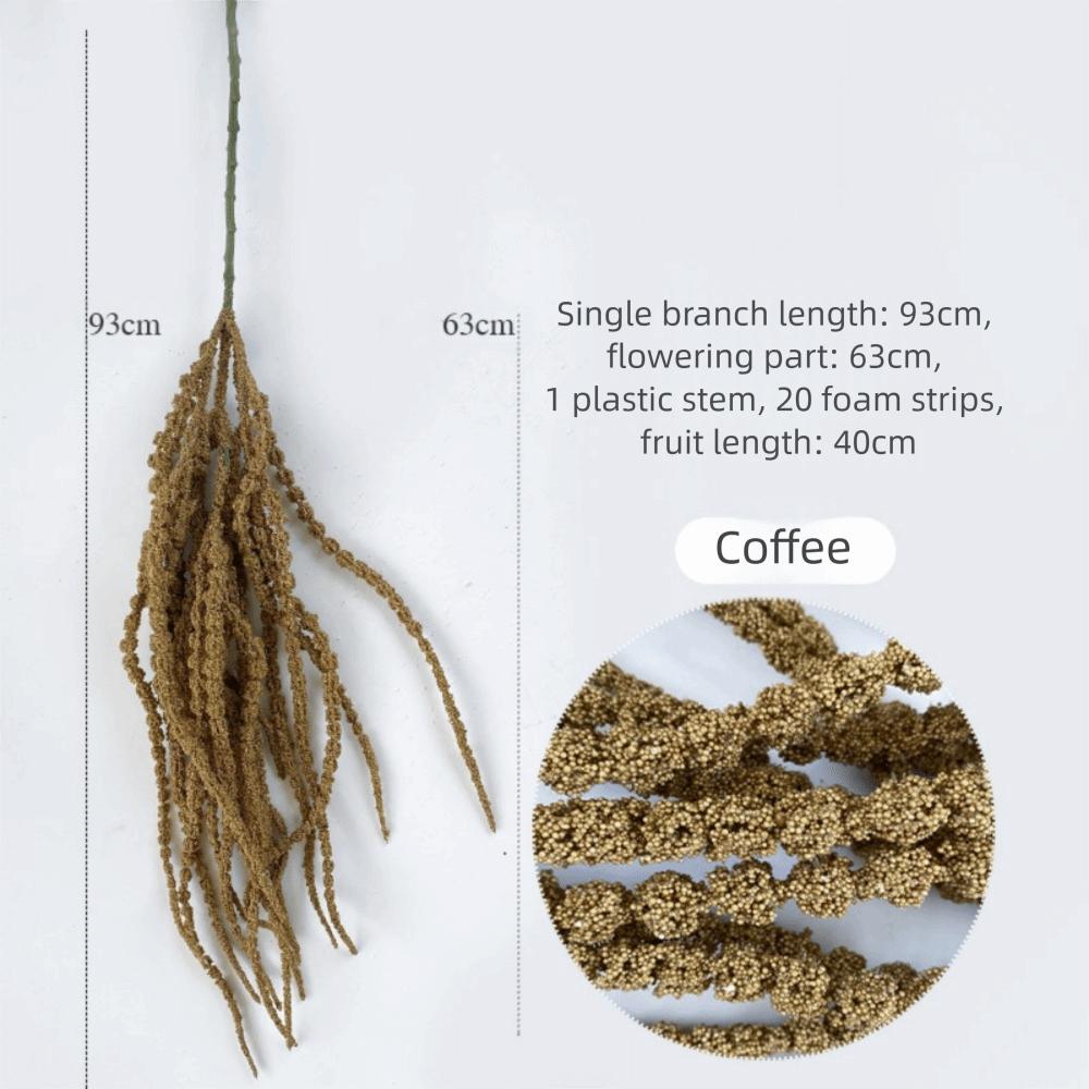 Multicolor Artificial Hanging Plant Ornament Hanging Amaranthus Flowers  Gift