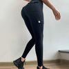High Waist Yoga Pants Women Seamless Hip Lifting Sport Leggings with Pockets Tight Elastic Slim Trousers Workwear