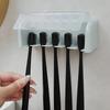 Self-adhesive Toothbrush Storage Rack Wall Mounted Electric Toothbrush Holder  Storage Rack