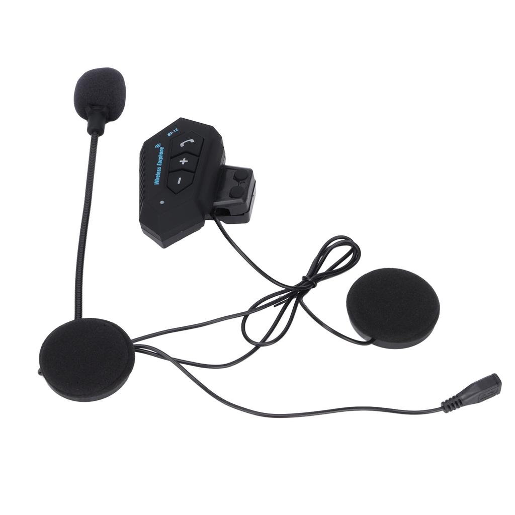 Мотоциклетные Bluetooth-наушники, Bluetooth-гарнитура для шлема, с функцией автоматического ответа, без помощи рук