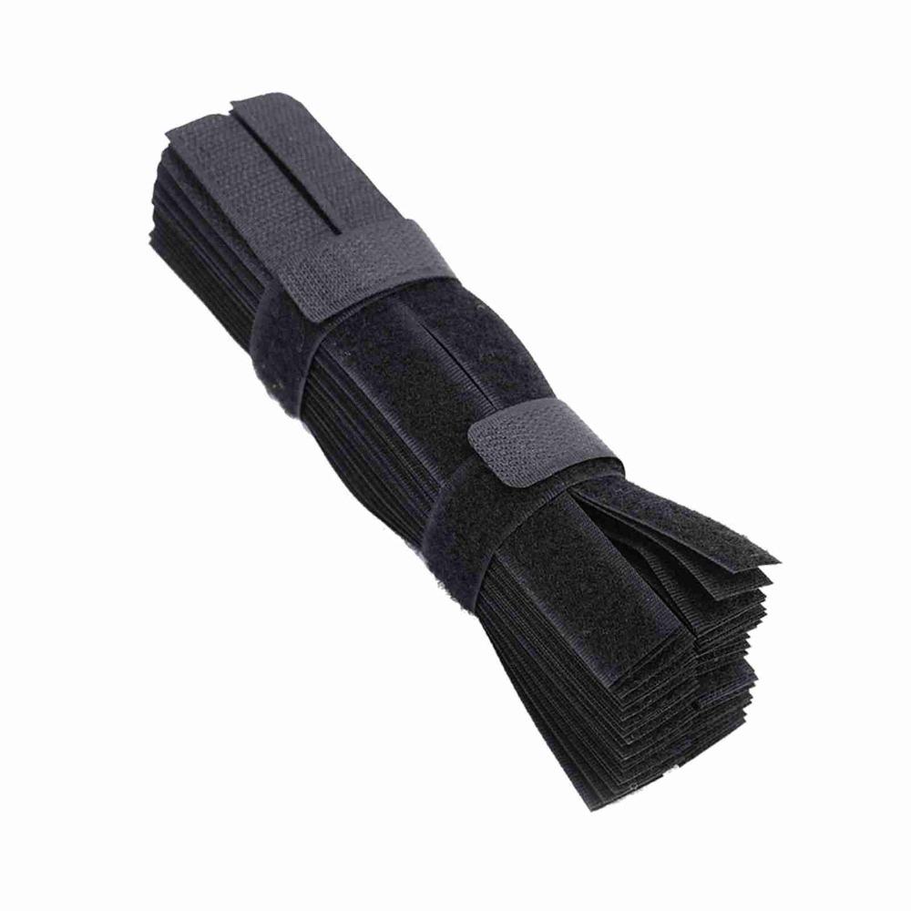 50PCS Reusable Cord Lead Straps Adjustable Wire Ties Colorful Cable Ties  Tape Ties