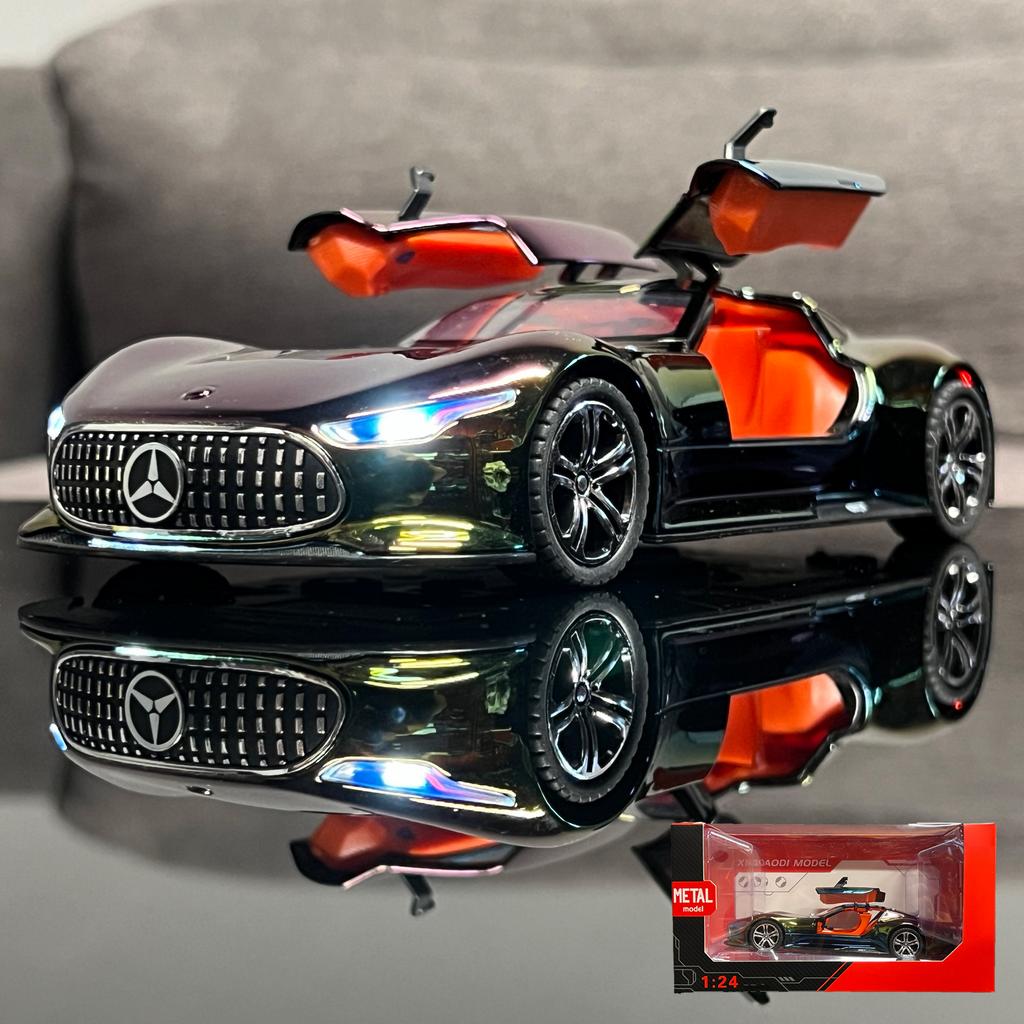 1:24 Бенц AMG Vision GT Суперкар Литой Металлический Модель Автомобиля Домашние Модные Игрушки Украшения Праздничные Подарки Для Парня Детей