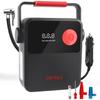 Air Compressor Tire Inflator, DC 12V Portable for Car, Digital Tire Pump with Portable Handle and LED Light for Car Tires and Other Inflatable Boats