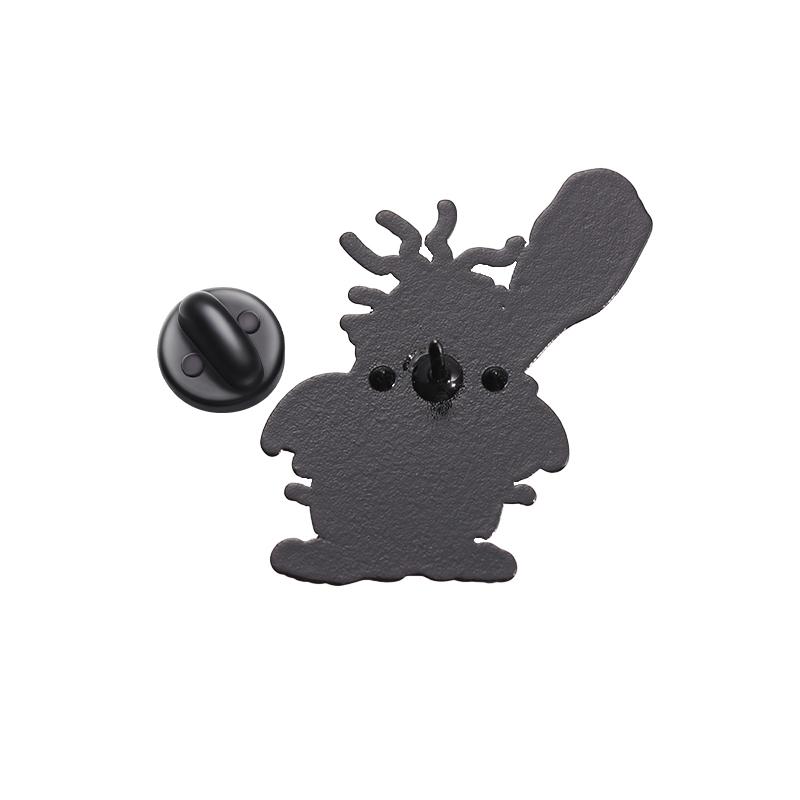 Эмалевые значки с персонажами аниме-фильмов, милые броши в виде монстров на заказ, значки на лацкан, мультяшные украшения с животными для одежды, подарок для друзей