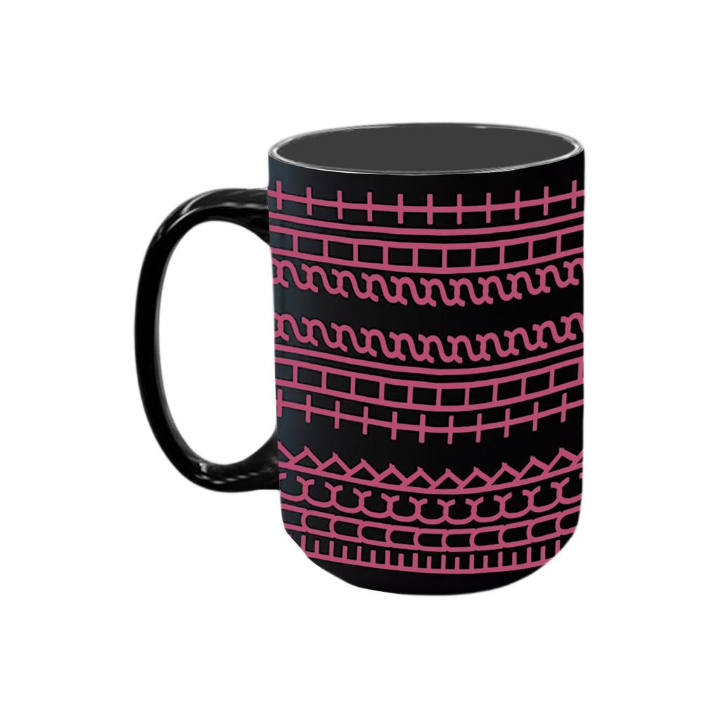 This Hidden Message Coffee Mug Creative New Ceramic Kitchen Fun Black Coffee Cup