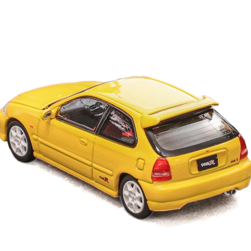 Focal Horizon FH x Model One 1/64 Honda Civic Type-R (EK9) - Phoenix Yellow (Finished Product)