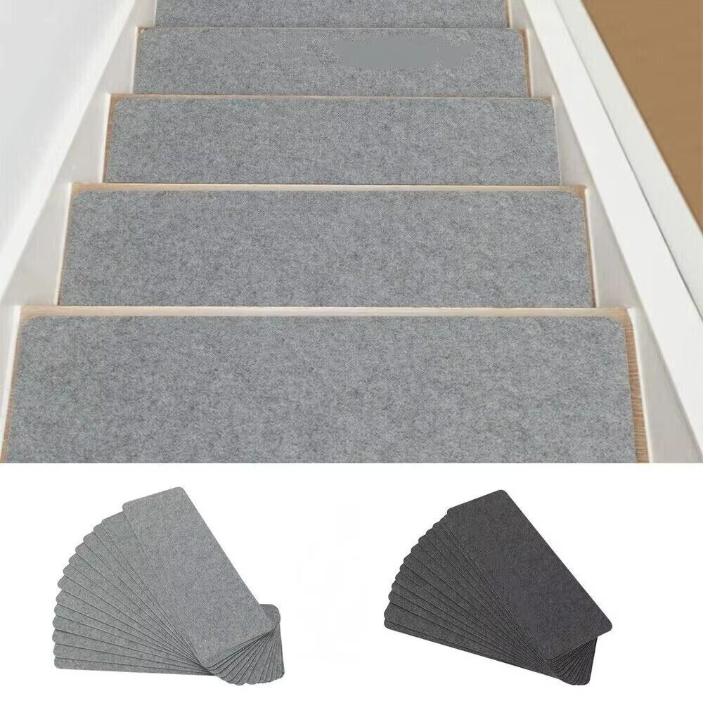 Self-adhesive Stair Tread Carpet Mat 76X20cm Door Mat New Protection Cover Pads Home Decor