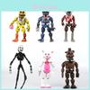 Восхитительные 19 см Fnaf Five Nights At Freddy's 6 шт. ПВХ Игровые Фигурки Игрушки Для Детей