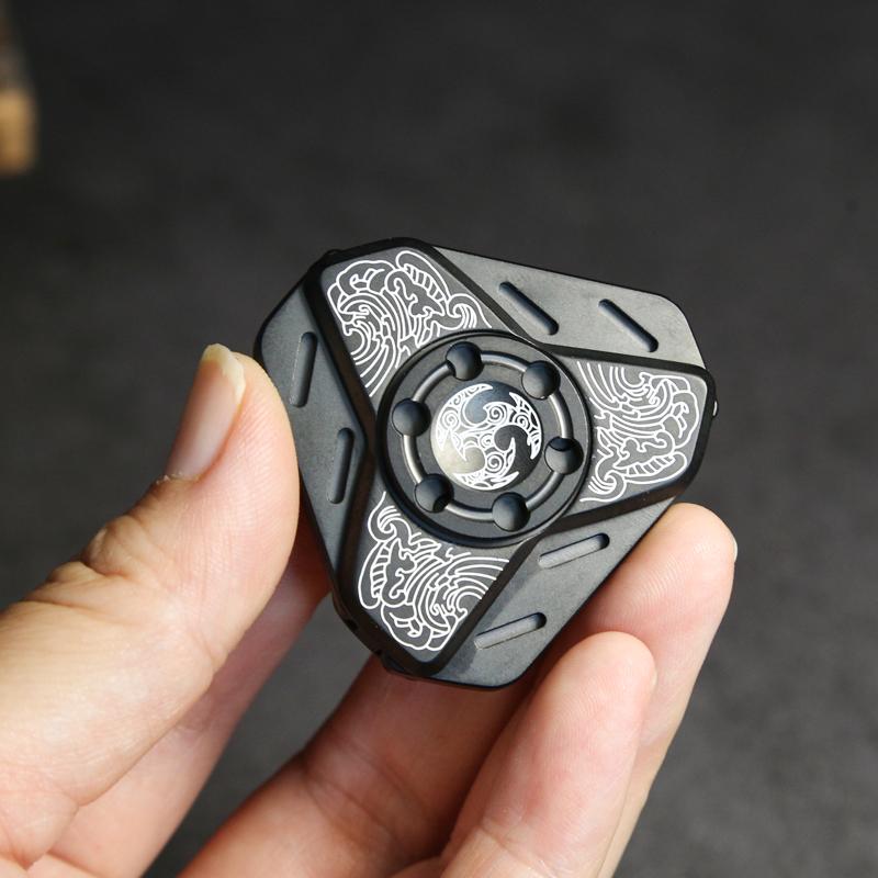 EDC Открытый Бронированный Вращающийся Волчок из Нержавеющей Стали Игрушка-Снятие Стресса Офисные Игрушки для Снятия Стресса Офисные Настольные Игрушки Для Подарка Взрослому