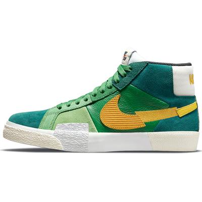 Кроссовки Zoom Blazer Mid Premium Sb 'Mosaic Pack Aloe Verde' повседневные DA8854-300