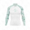 Mens Long Sleeve UV Protection Rash Guard Snorkeling Diving Surfing Summer Water Sports
