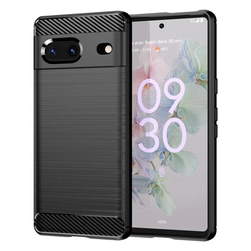 Приятный на ощупь Мягкий матовый противоударный чехол для Google Pixel 10 9A 8A 7A pixel10 7 8 6A 5A 5G 4A 5 6 9 Pro 4 XL Pixel9a