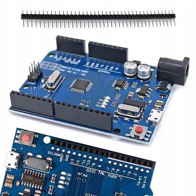 Rosfix Модуль ACS A1 ATMEGA328 AVR Micro USB – Совместимый с Arduino UNO R3 | Напряжение питания 7-12В | Встроенный загрузчик и гребенка Goldpin