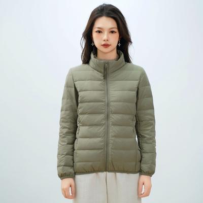 Женский флис 90 однотонный женский одежда стойка воротник бесшовный клеевой пуховик короткий куртка большого размера