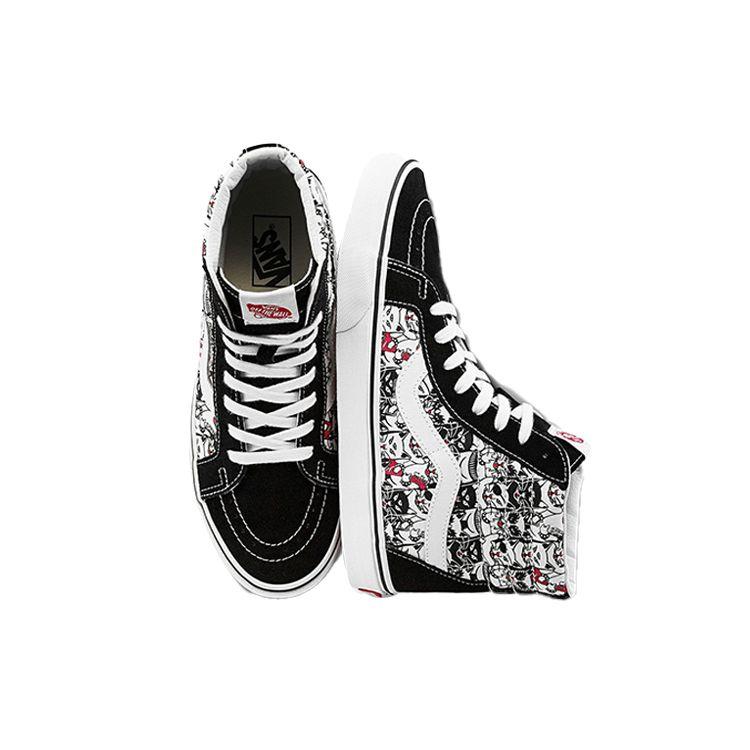 Vans Кроссовки унисекс Sk8-Hi Reissue Metal Cats Black True-White VN0A4BV8BCL