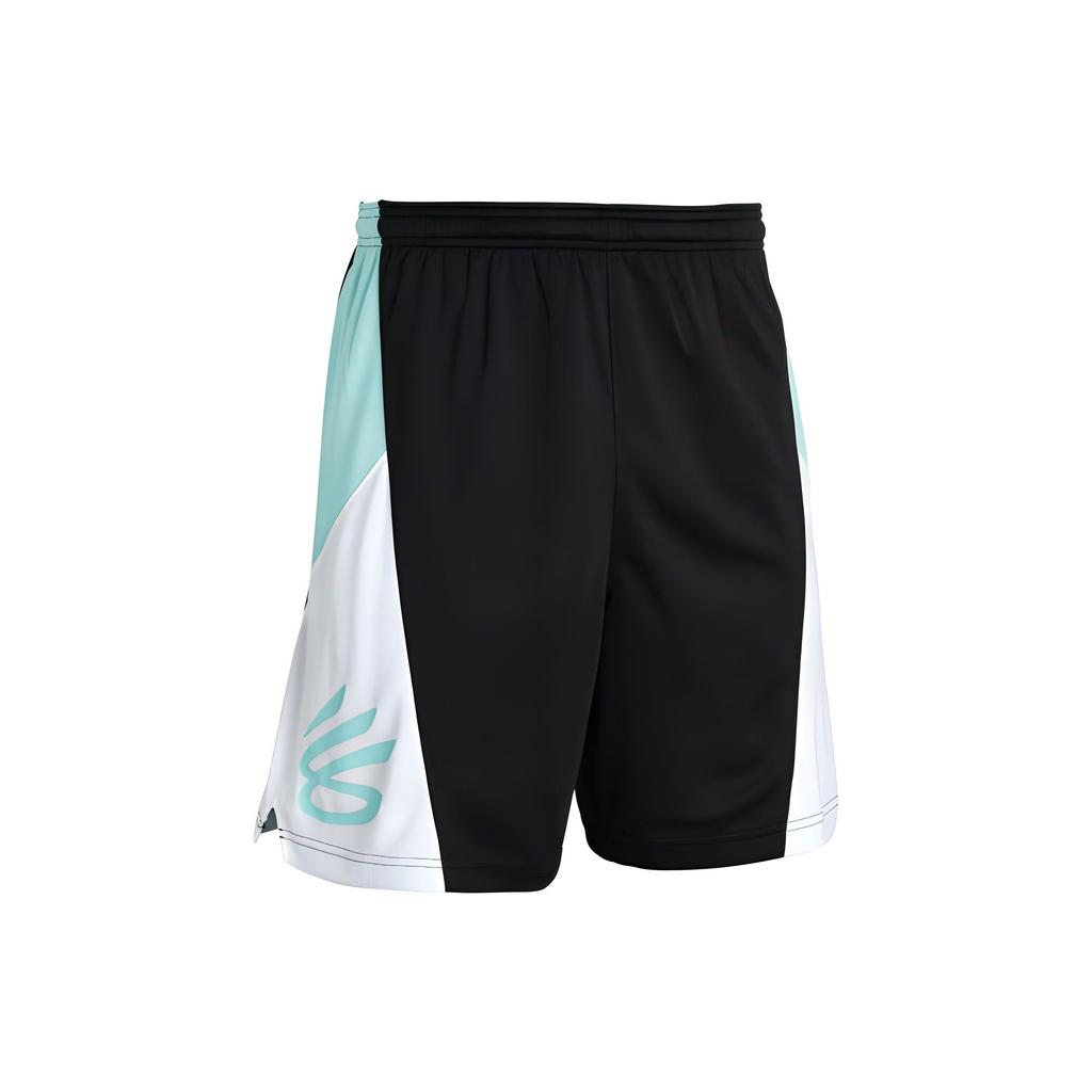 Under Armour Шорты для баскетбола Curry Splash Color Block, мужские, черные 1380327-001