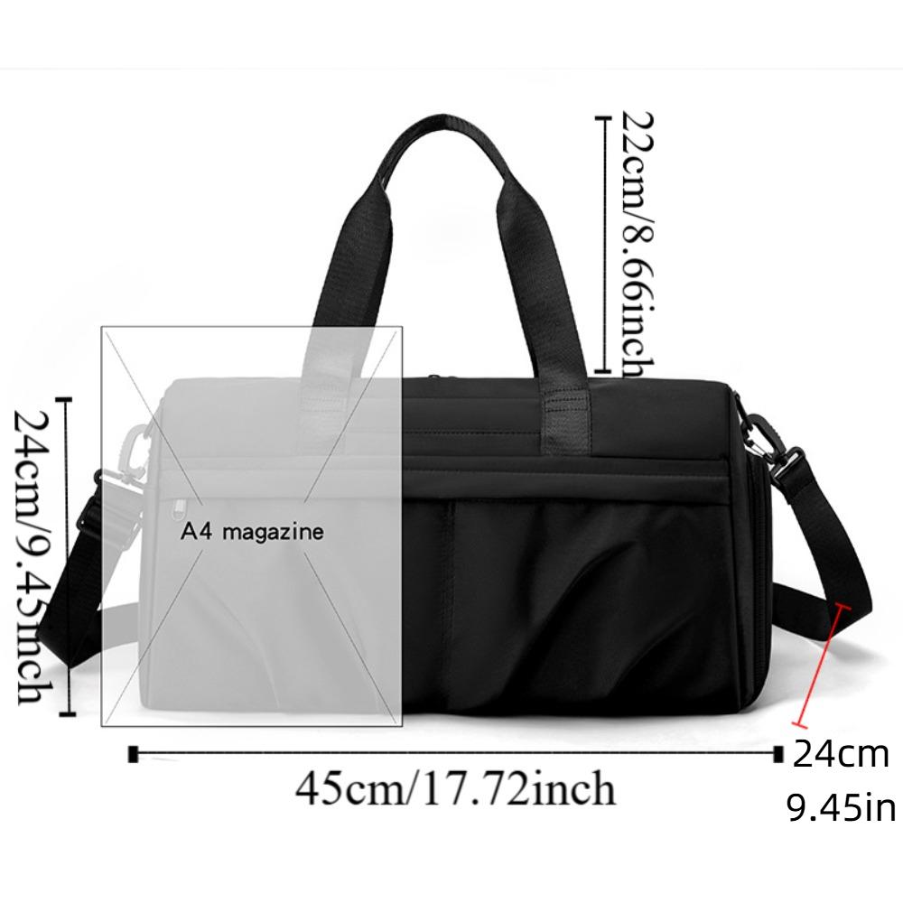 Разделение сухого и влажного фитнес-сумка большой емкости спортивная сумка дорожные сумки для женщин и мужчин