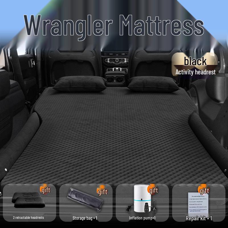 Надувной матрас для автомобиля Jeep Wrangler: Надувной матрас в багажник и на заднее сиденье для сна