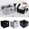 Organizer Felt Storage Basket Container Cloth Felt Storage Box Laundry Basket  Living Room