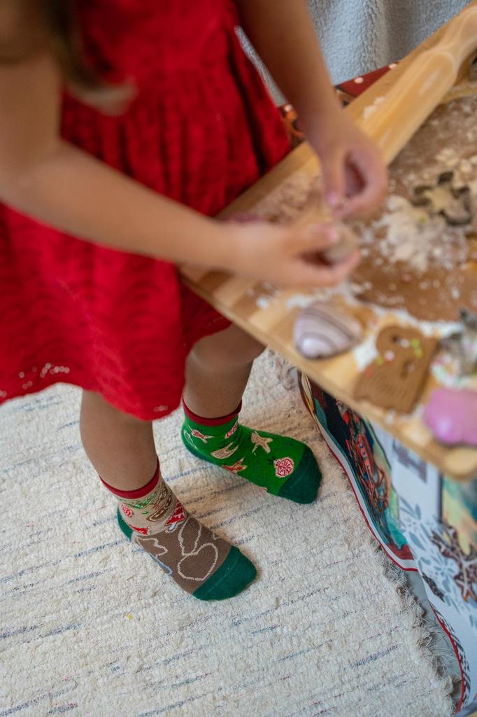 Рождественские пряники - носки для детей 23-26 лет