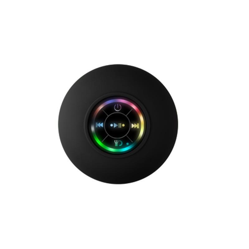 Портативная водонепроницаемая светодиодная Bluetooth-колонка с присоской - Мини мобильный подарок