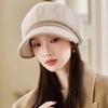 Теплая шапка Женская осенне-зимняя новая шапка Модная темпераментная шляпа-ведро Шляпа-котелок