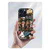 Game S-Splatoons Clear Phone Case For Iphone 17 Air 16 Pro Max 15 Pro 14 Plus 17E 16E 11 13 12 Mini Cover Cases Fundas Cell TPU