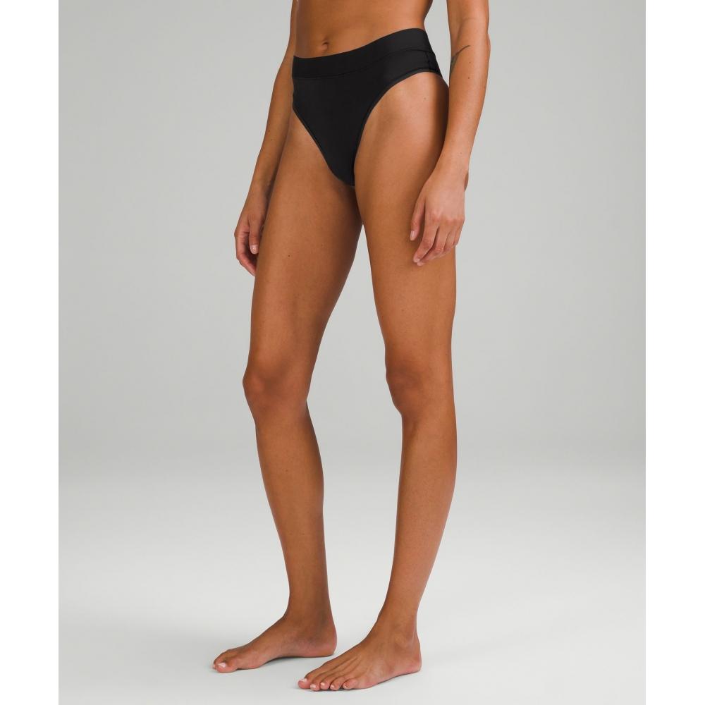 Lululemon Нижнее белье Underease High Rise Thong, 3 шт., черное
