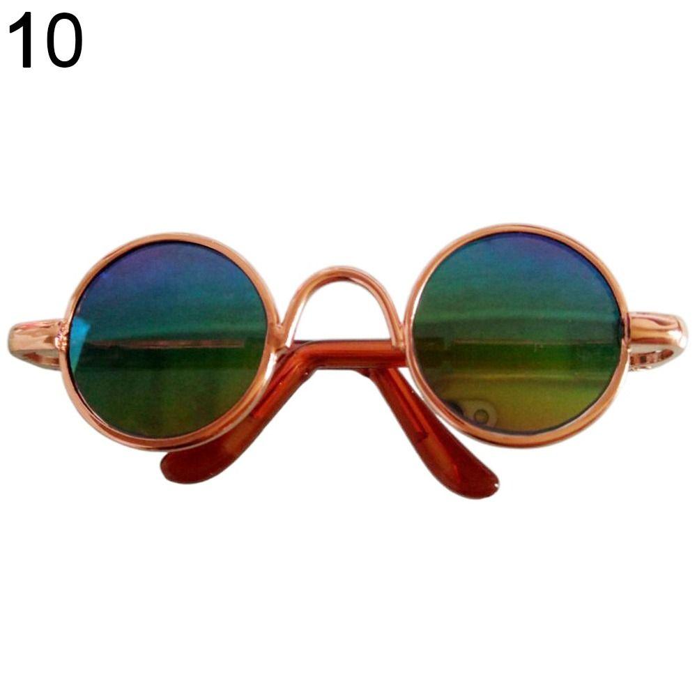 Accessories Mini Plush Doll Glasses Clothes Plush Doll Eyeglasses Cute Round Frame For 10cm Dolls