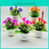 Artificial Lily Green Plant Potted Plant For Office Workspace And Living Room