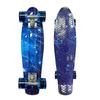 Красочный детский кик-скейтборд - Пластиковый типа «рыбка», Четыре колеса, для уличного серфинга и передвижения