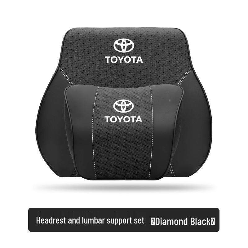 Подушка для подголовника и поясничной поддержки Toyota для Camry, Highlander, Corolla, RAV4, Levin.