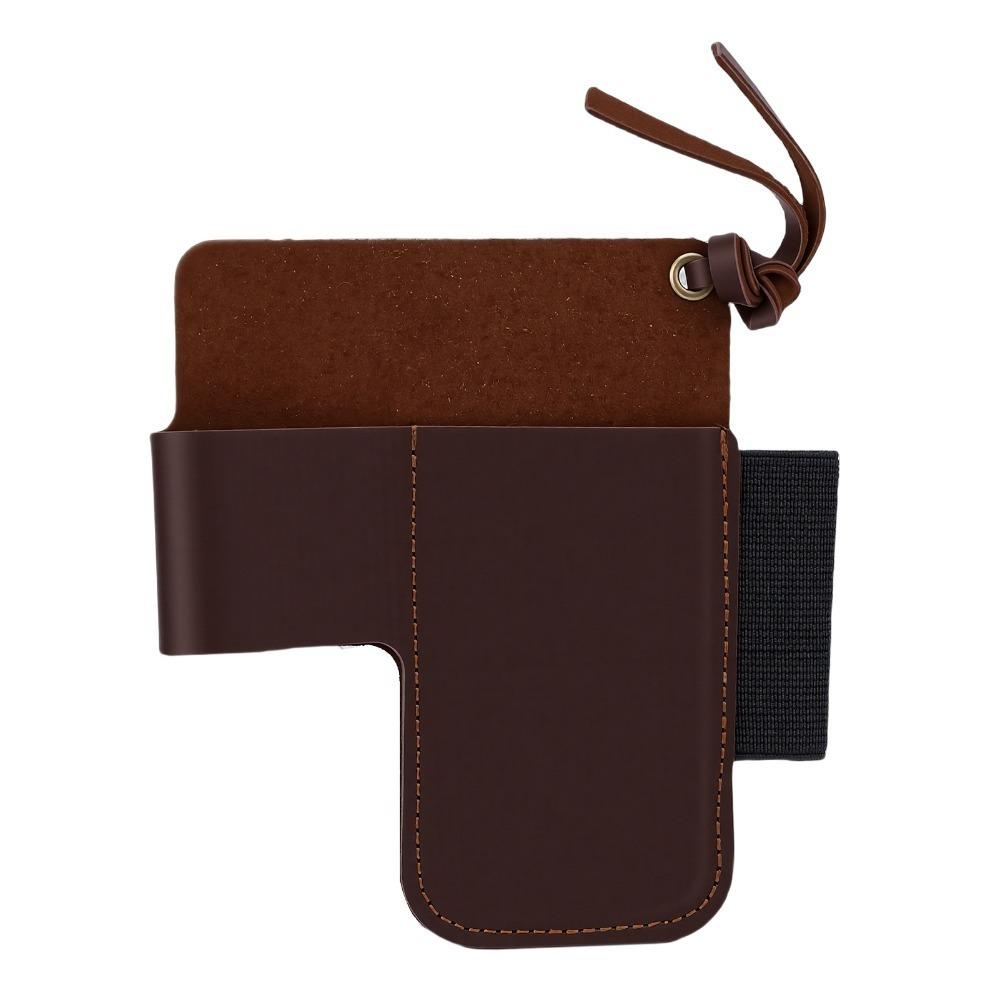Cowhide Leather Multitool Sheath With Pen Loop Belt Clip Pouch EDC Belt Organizer Daily Use
