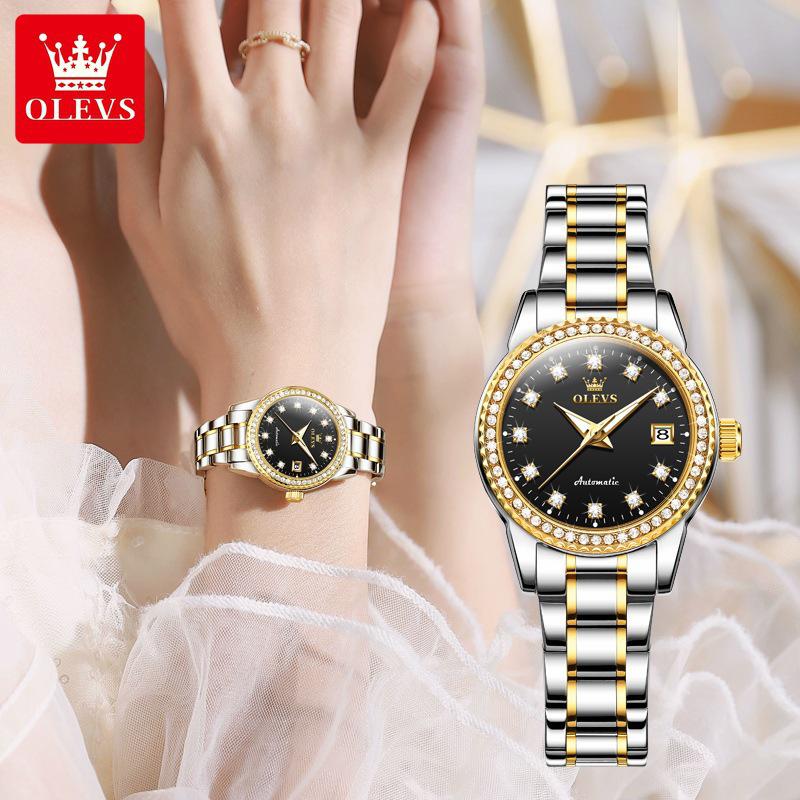 Oulisi Модные женские механические часы - Модный нишевый стиль