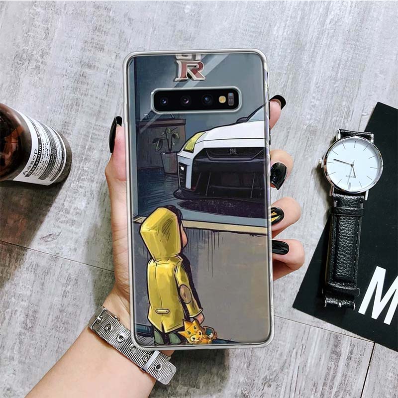Чехол для телефона GTR Sport Car JDM для Samsung Galaxy S20 FE S10 Plus S21 S22 Ultra S10E S9 S8 S7 Edge J4 + чехол Fundas Coque