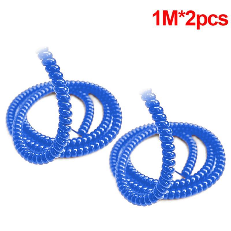 1Pc/2pcs Bicycle Wiring Harness Brake Sheath Spiral Winding Hose Wire Cord Wraps Management Sleeve