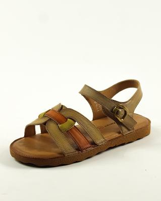 Босоножки на плоской подошве Prima d'Arte 1058 36 Рыжие