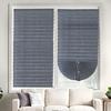 1PC Polyester Curtain Home Decorations Semi-Blind Window Curtains Non-Woven Leaf Pleated Curtain Shades 60/90x180cm
