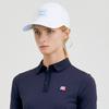 MARTINE GOLF Кепка для гольфа с лентой и точками_Белый