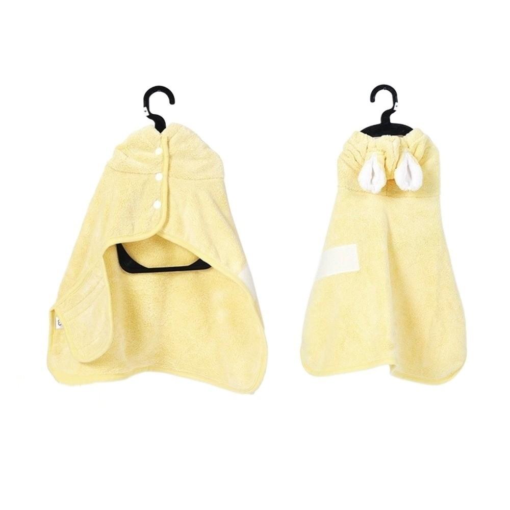 Super Absorbent Dog Bathrobe Quick-drying Cat Bath Robe  for Small Medium Large Dogs