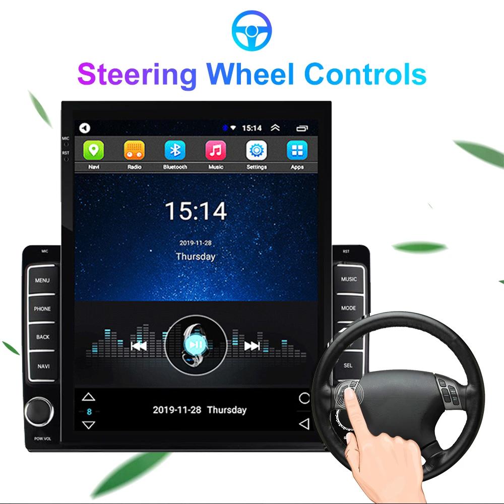 9,7-дюймовый автомобильный радиоприемник на Android для Chevrolet Aveo 2 Sonic T300 2011-2015 2 DIN Tesla с вертикальным экраном Carplay Авто Радио Мультимедийный плеер 2 + 32 ГБ