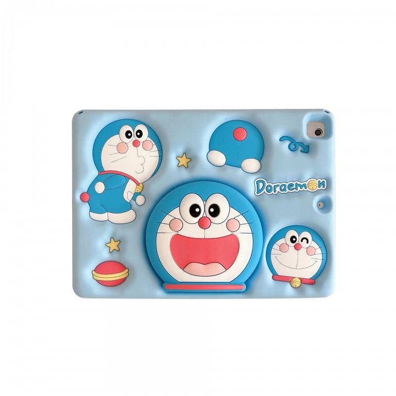 Soft Silicone Cartoon Case IPad 10th Gen Air 4 5 6 7 8 Pro 11 9.7 10.2 With 360 Rotating Stand Shockproof Full Cover