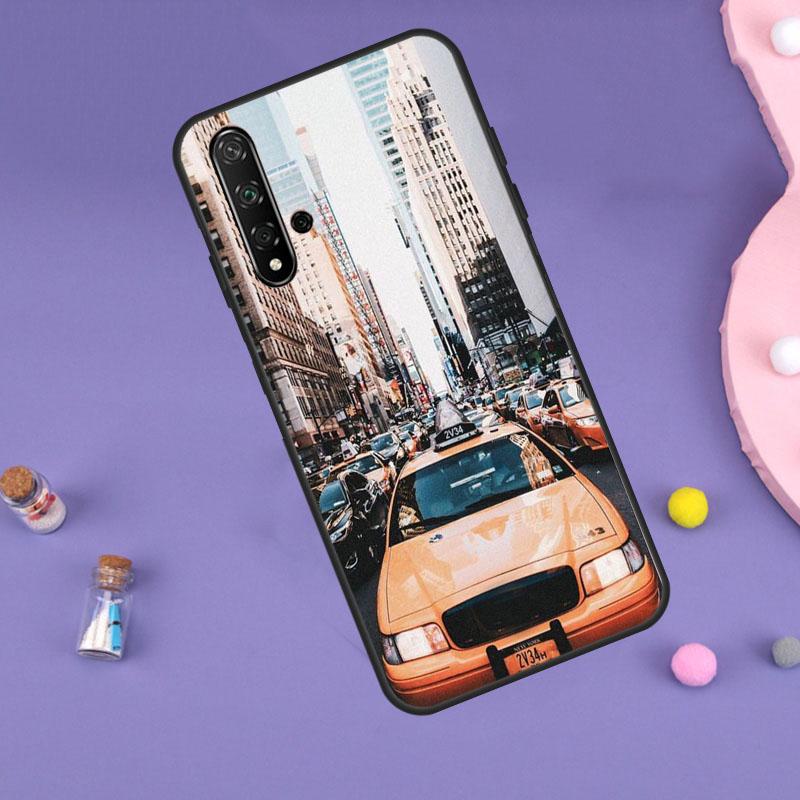 New York City Case For Huawei Nova 10 9 SE 11 Pro 11i 8i 7i 3i Y60 Y61 Y70 Y90 Y91 P20 P40 P30 Lite Cover