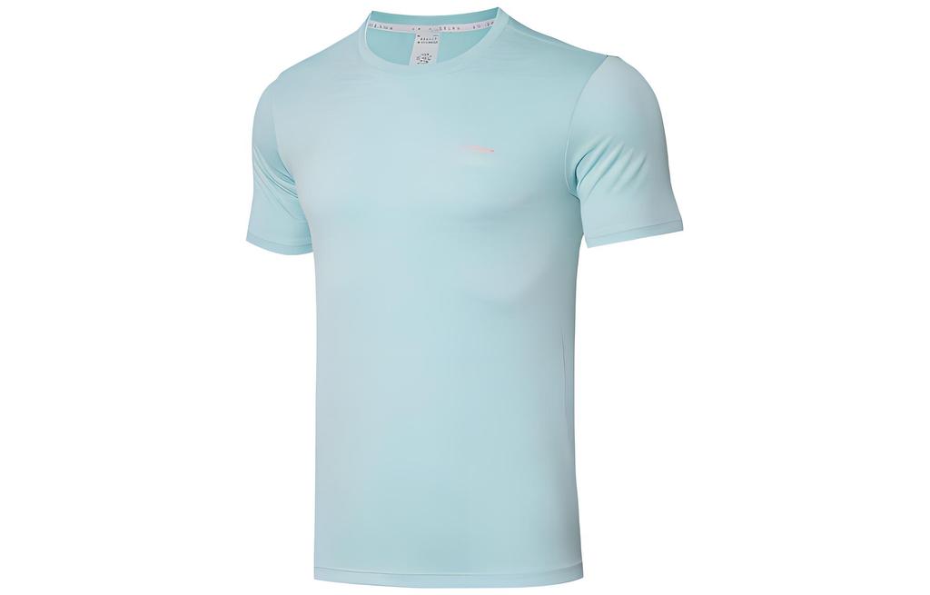 Li Ning Running Collection T Shirts Men's Crew Neck Moderate Straight Fit ATSR257-6